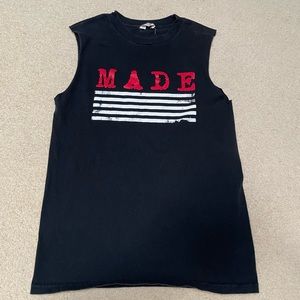 KPOP Big Bang MADE Black Tank Top